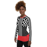 Haberdashery Fashion Rashguard Top Rashguard - Thathoodyshop