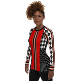 Gold Line Red DLX Fashion Rashguard Top Rashguard - Thathoodyshop