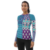 Purple Jetson Fashion Rashguard Top Rashguard - Thathoodyshop