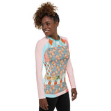 Peaches and Cream Fashion Rashguard Top Rashguard - Thathoodyshop