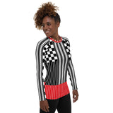 Haberdashery Fashion Rashguard Top Rashguard - Thathoodyshop