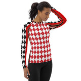 Argyle Me Fashion Rashguard Top Rashguard - Thathoodyshop
