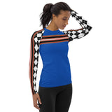 Gold Line Blue Fashion Rashguard Top Rashguard - Thathoodyshop