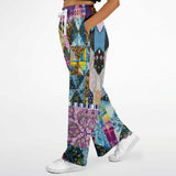 Juxtapose Patchwork Quilt Stretchy Phat Bellbottoms Bellbottoms - Thathoodyshop
