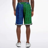 Golf Edinburgh Basketball Shorts Basketball Short Rib - AOP - Thathoodyshop