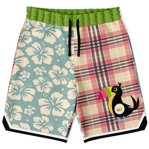 Galapagos Basketball Shorts Basketball Short Rib - AOP - Thathoodyshop