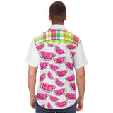 Tasty Treat S/S Button Down Shirt Short Sleeve Button Down Shirt - AOP - Thathoodyshop