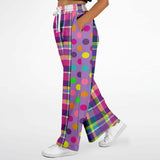 Mercury Retrograde Plaid SW Bellbottoms Flare Leg Pants - Thathoodyshop