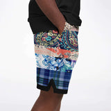 Dolores Park Paisley Basketball Shorts Basketball Shorts - Thathoodyshop