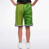 The Tiki God Basketball Shorts Basketball Short Rib - AOP - Thathoodyshop