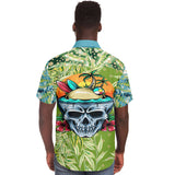 Devil's Bay S/S Button Down Shirt Short Sleeve Button Down Shirt - AOP - Thathoodyshop