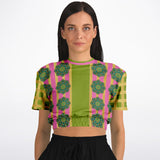 Jambalaya Deluxe Cropped Sweater Cropped Short Sleeve Sweater - Thathoodyshop