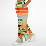 The Koi Dragon Flare Leg Joggers Bellbottoms - Thathoodyshop