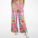 Pink Calypso Flare Leg Joggers Flare Joggers - Thathoodyshop