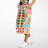 Pink Paisley Park Pocket Maxi Skirt Maxi Skirt - Thathoodyshop