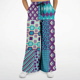 Purple Jetson Flare Leg Joggers Joggers - Thathoodyshop