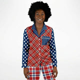 Serendipity Pajama Set  - Ladies Women's Satin Pajamas - Thathoodyshop