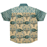 Mermaid's Tale S/S Button Down Shirt Short Sleeve Button Down Shirt - AOP - Thathoodyshop