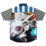 It's About Time S/S Button Down Shirt Short Sleeve Button Down Shirt - AOP - Thathoodyshop