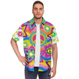 Glory Days S/S Button Down Shirt Short Sleeve Button Down Shirt - AOP - Thathoodyshop