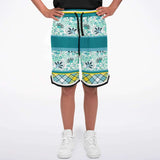 Lemon Zest Unisex Basketball Shorts Basketball Shorts - Thathoodyshop
