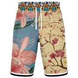 The Generation Gap Basketball Shorts Basketball Short Rib - AOP - Thathoodyshop