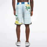 Lemony-Fresh Basketball Shorts Basketball Short Rib - AOP - Thathoodyshop