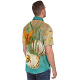Atlantis LTD S/S Button Down Shirt Short Sleeve Button Down Shirt - AOP - Thathoodyshop