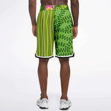 The Tiki God Basketball Shorts Basketball Short Rib - AOP - Thathoodyshop