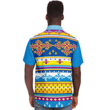 Royal Flush S/S Button Down Shirt Short Sleeve Button Down Shirt - AOP - Thathoodyshop