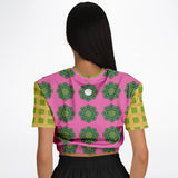 Jambalaya Cropped Sweater Cropped Short Sleeve Sweater - Thathoodyshop