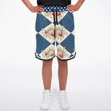 The Regal Beagle Basketball Shorts Basketball Short Rib - AOP - Thathoodyshop