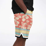 Summer Juxtapose Basketball Shorts Basketball Short Rib - AOP - Thathoodyshop
