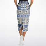 Tranquility Maxi Skirt Athletic Long Pocket Skirt - AOP - Thathoodyshop