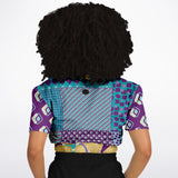 Purple Jetson Cropped Sweater Cropped Sweater - Thathoodyshop