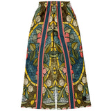 Blue Mosaic Flare Leg Joggers Bellbottoms - Thathoodyshop