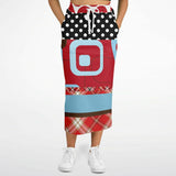 Red Pacific Palisades Long Pocket Skirt Long Pocket Skirt - Thathoodyshop