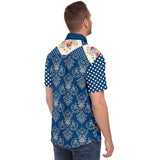 The Regal Beagle S/S Button Down Shirt Short Sleeve Button Down Shirt - AOP - Thathoodyshop