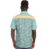 Tallahassee S/S Button Down Shirt Short Sleeve Button Down Shirt - AOP - Thathoodyshop
