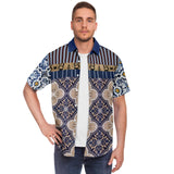Tavira Mirabella S/S Button Down Shirt Short Sleeve Button Down Shirt - AOP - Thathoodyshop