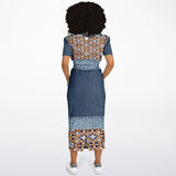 Rustica Denim Skirt Set Skirt Set - Thathoodyshop