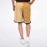 Coral Gables Basketball Shorts Basketball Short Rib - AOP - Thathoodyshop