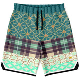 Circle Time Basketball Shorts Basketball Short Rib - AOP - Thathoodyshop