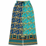 Many Blessings Horus Eye Stretchy Phat Bellbottoms Flare Leg Pants - Thathoodyshop