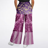 Purple Jamboree Flare Leg Joggers Bellbottoms - Thathoodyshop