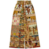 Mother Lode African Print SW Stretchy Phat Bellbottoms Flare Leg Joggers - Thathoodyshop