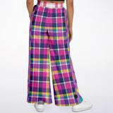 Mercury Retrograde Plaid SW Bellbottoms Flare Leg Pants - Thathoodyshop