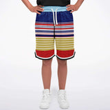 Queen of Sheba Basketball Shorts Basketball Short Rib - AOP - Thathoodyshop