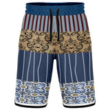 Tavira Mirabella Basketball Shorts Basketball Short Rib - AOP - Thathoodyshop