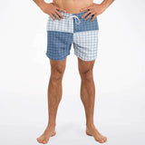 Blue Lagoon Dunkies Swim Trunks Men - AOP - Thathoodyshop
